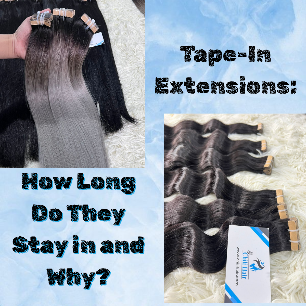 Tape-In Extensions: How Long Do They Stay in and Why?