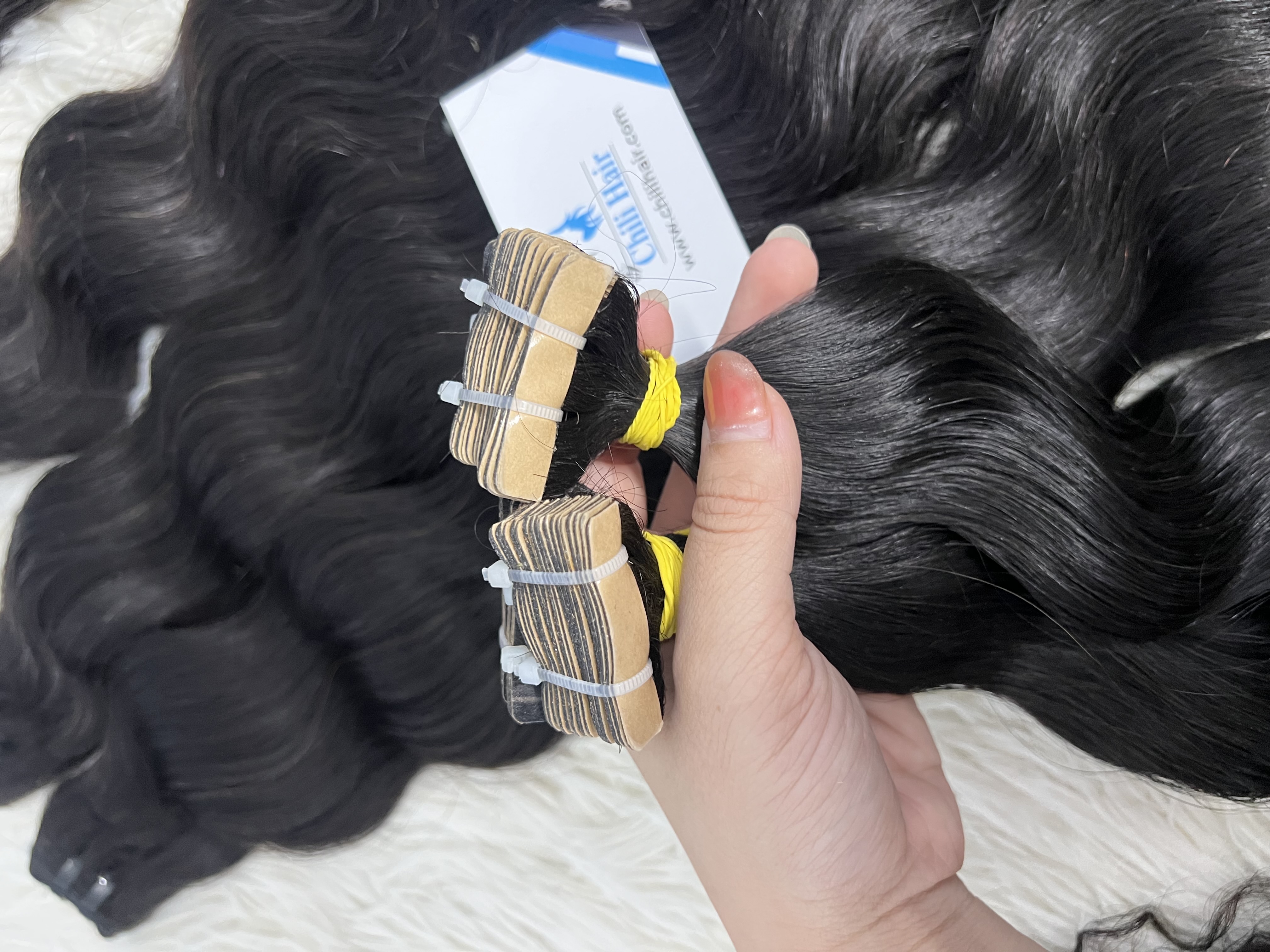 Tape in wave hair