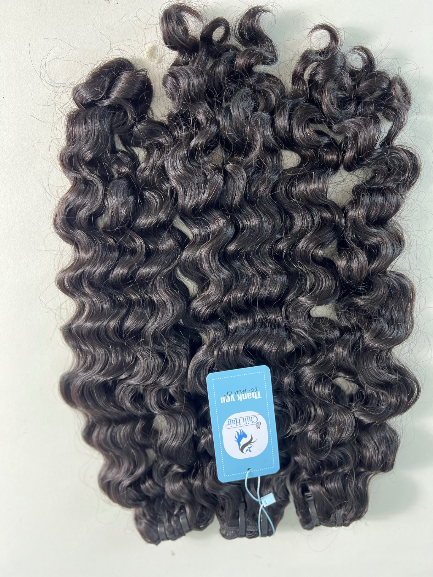Weft Burmese Curly Hair