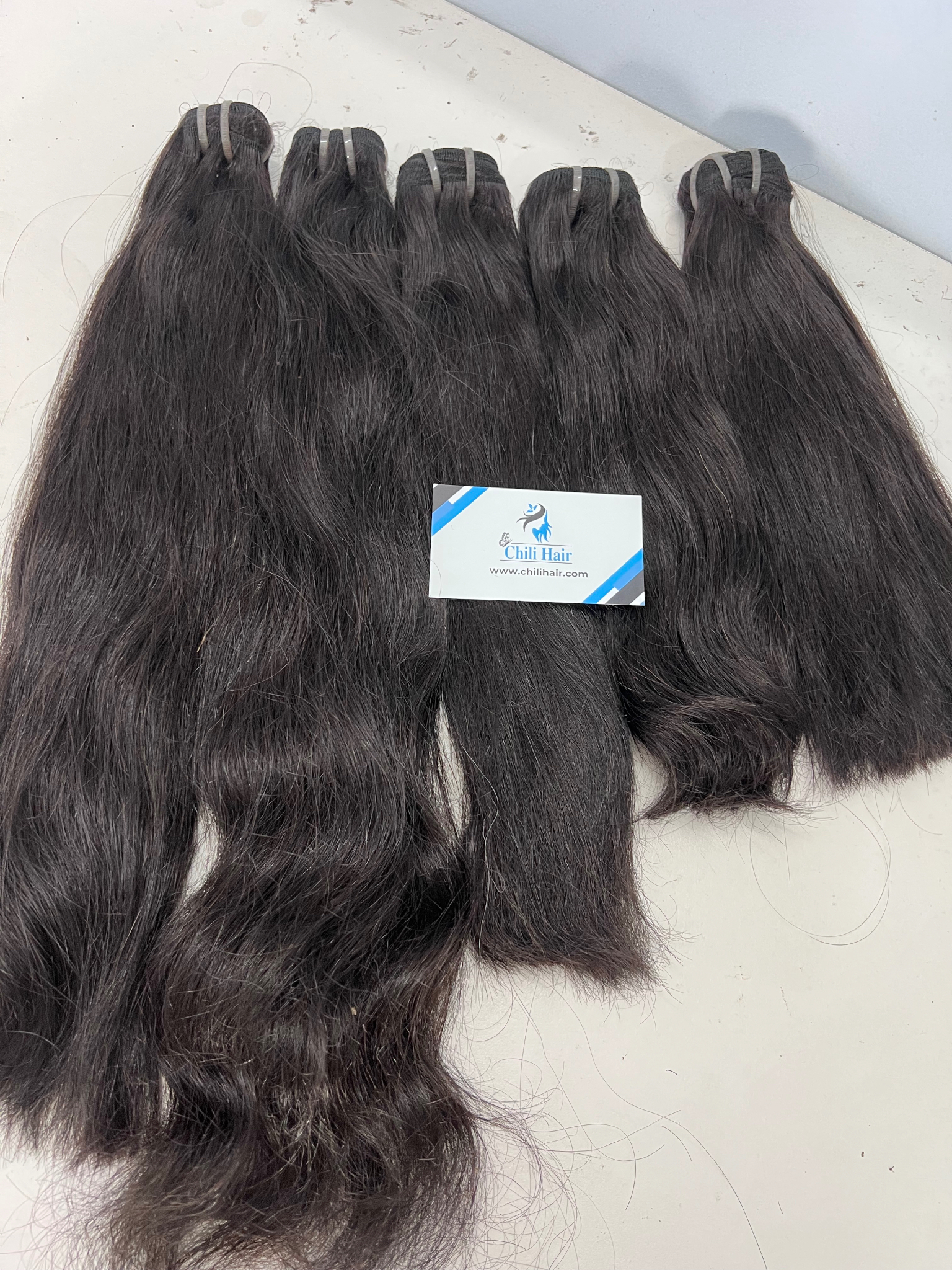 Weft Hair Natural Straight