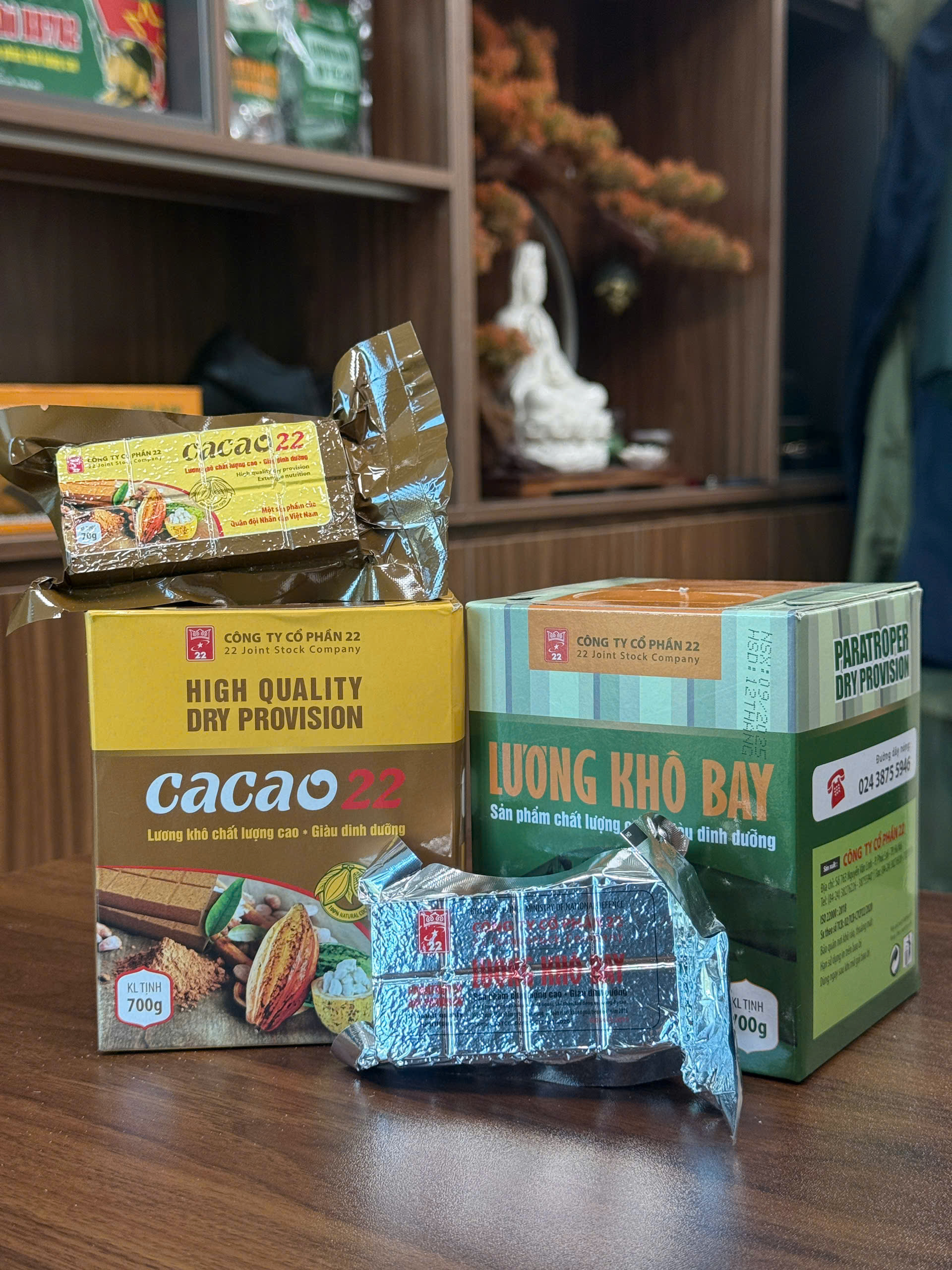 CÓ BAO NHIÊU LOẠI LƯƠNG KHÔ QUÂN ĐỘI HIỆN NAY?