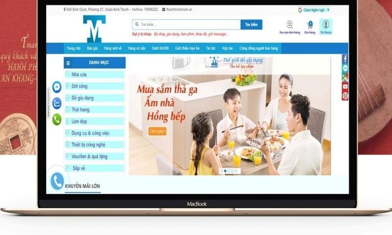 Tmark - Cách tạo các gian hàng điện tử đơn giản và hiệu quả