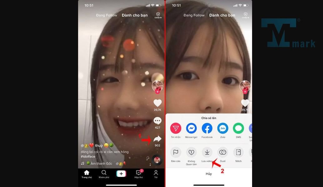 Cách lưu video Tik Tok không có nút lưu trên điện thoại và máy tính