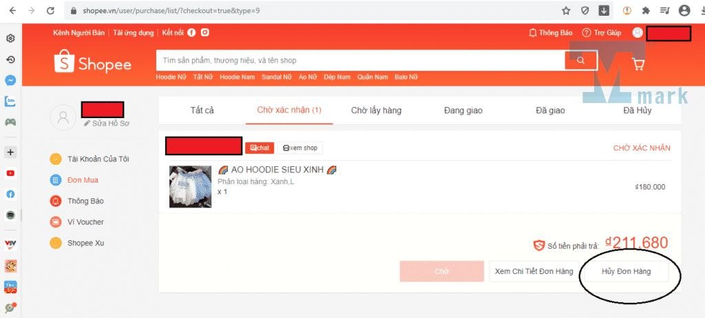 Cách hủy đơn hàng trên Shopee đơn giản và nhanh chóng