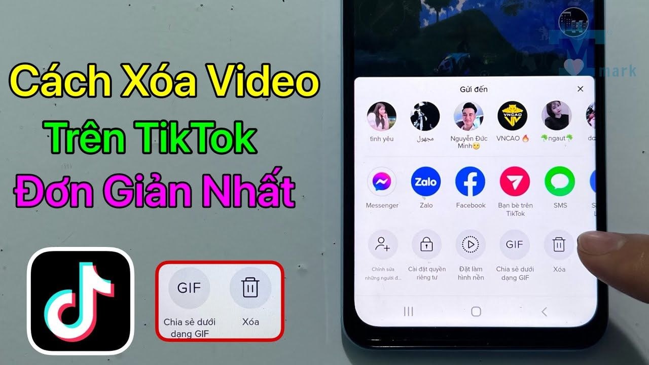 Cách xóa video trên TikTok nhanh chóng và hiệu quả