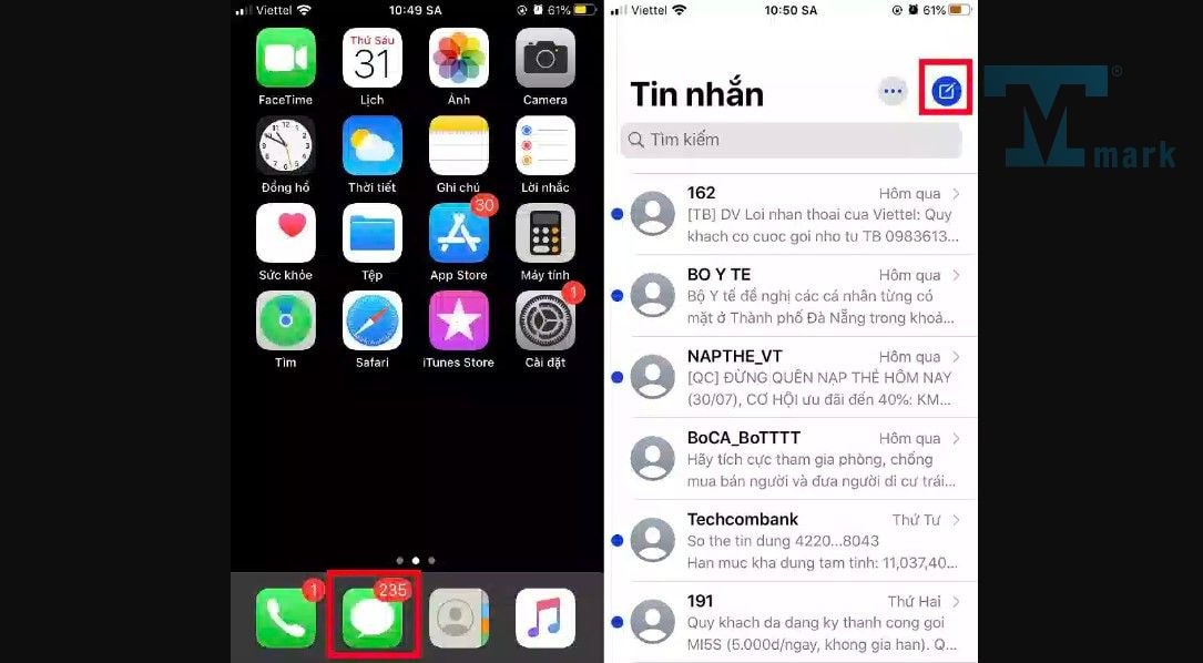 Cách gửi tin nhắn hàng loạt trên điện thoại iPhone và Android