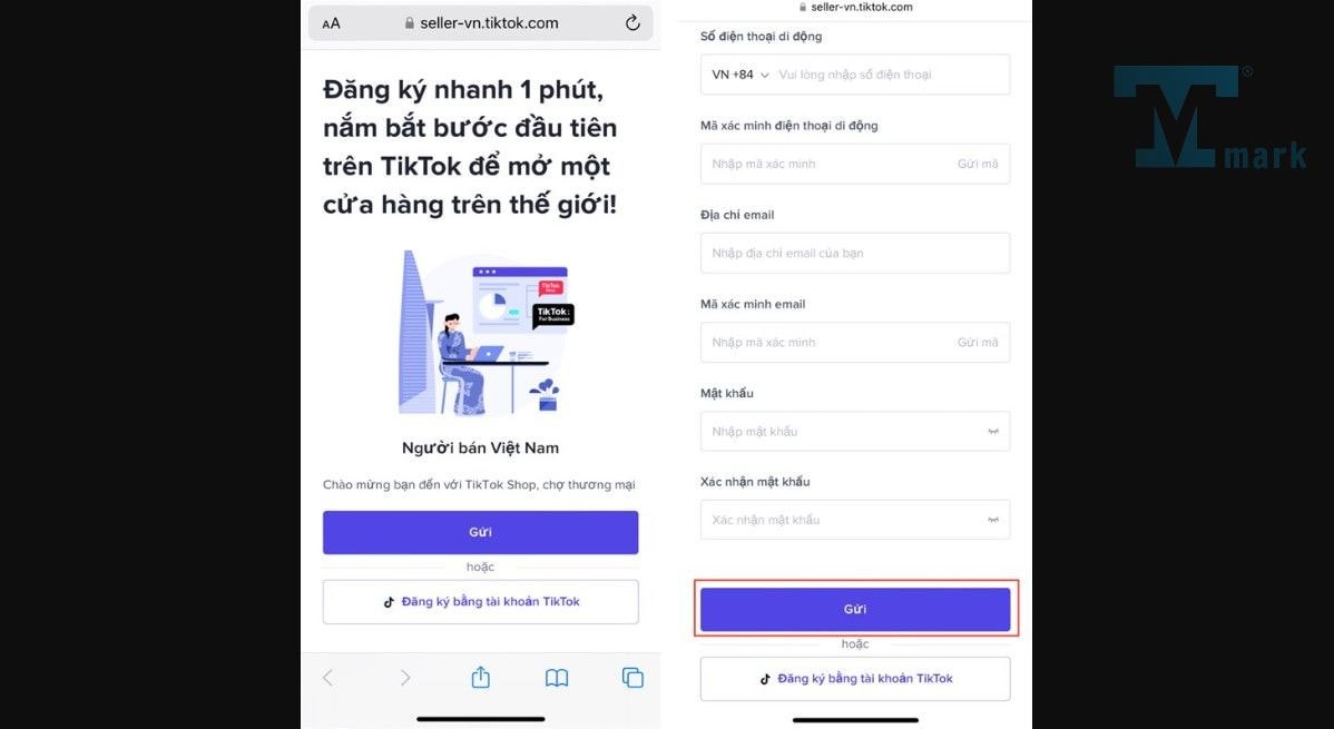 Cách đăng ký Tiktok Shop trên điện thoại nhanh chóng và hiệu quả