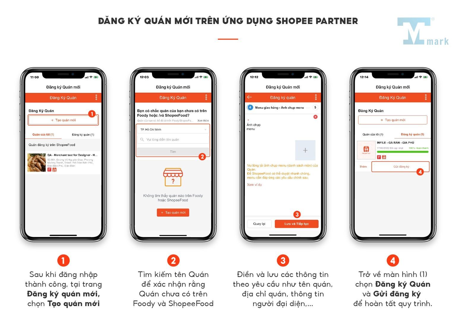 Cách đăng ký chạy ShopeeFood online mới nhất 2024