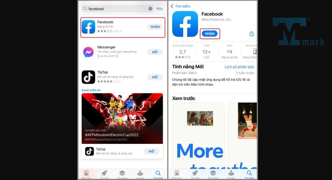 Cách tải facebook cho iPhone không cần app store đơn giản
