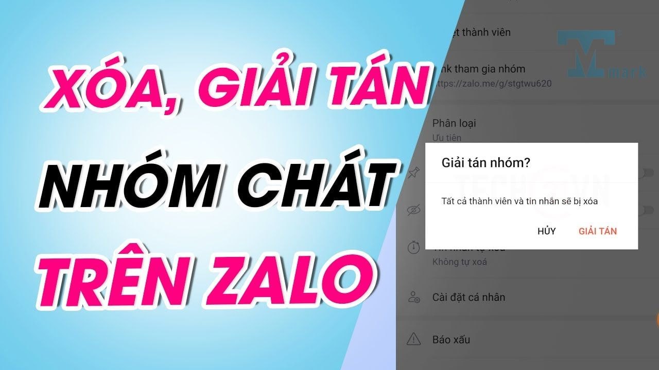 Cách xóa nhóm Zalo như thế nào? Hướng dẫn chi tiết