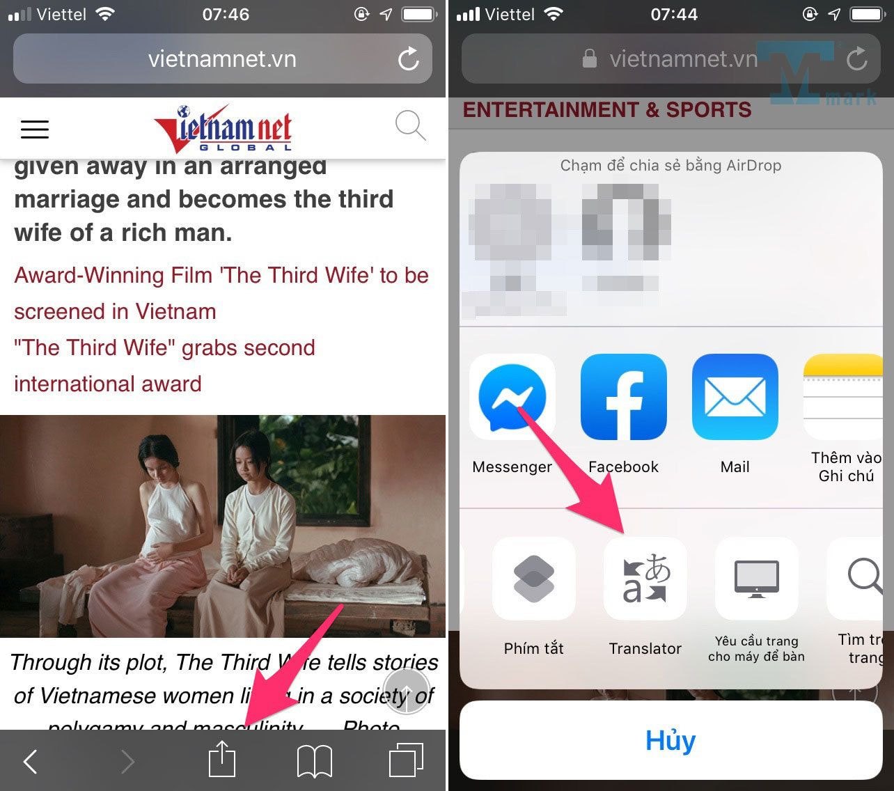 Cách dịch trang web trên điện thoại nhanh chóng và hiệu quả