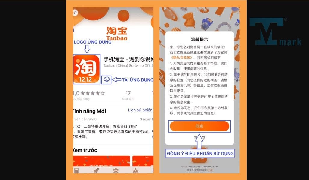 Cách tải app Taobao tiếng Việt và đặt hàng trên điện thoại