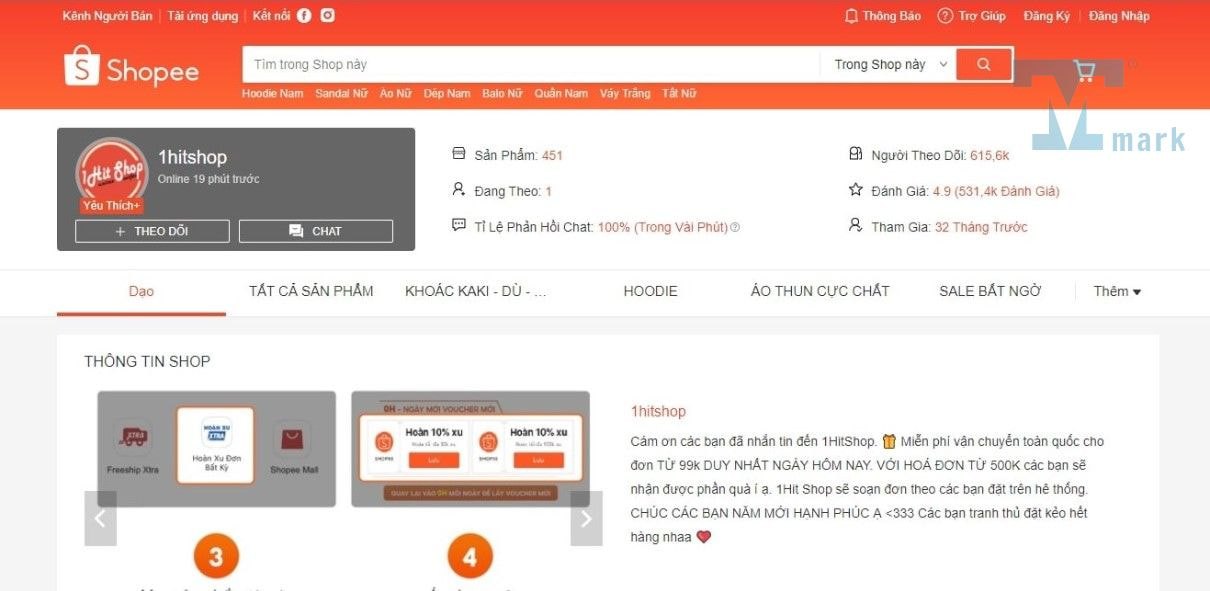 Mua hàng online uy tín tại Việt Nam - Tổng kho buôn sỉ Tmark