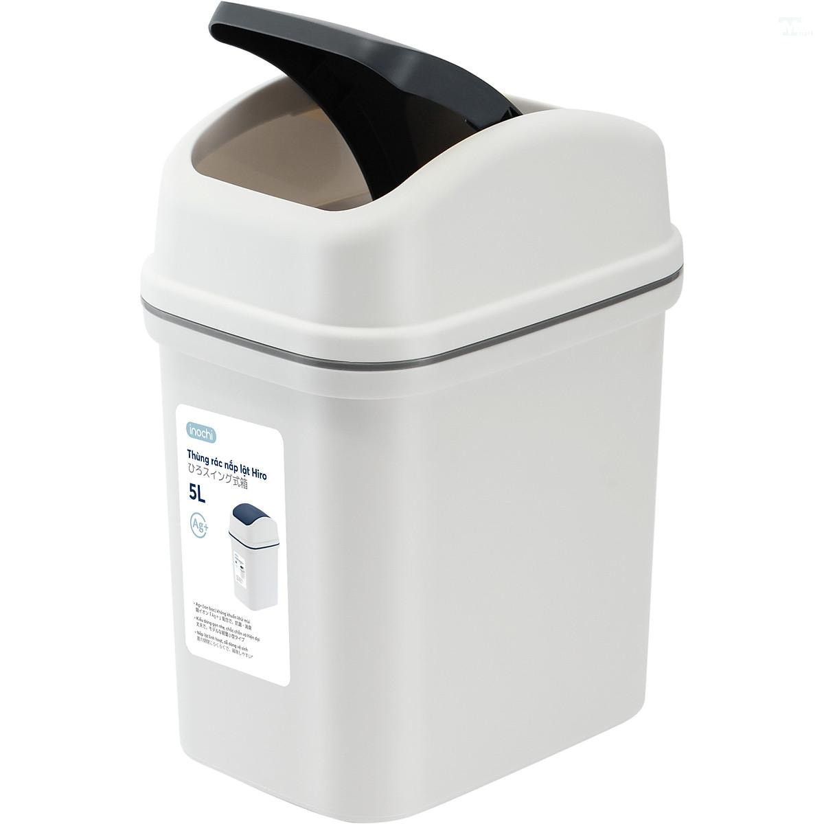 Thùng rác nắp lật - Sản phẩm tiện ích và thân thiện của Tmark