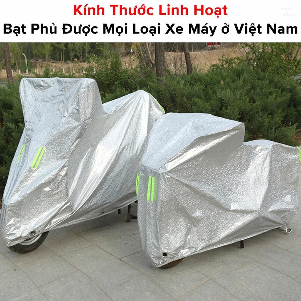 Bạt phủ xe máy chống nắng mưa - Sản phẩm không thể thiếu cho người sử
