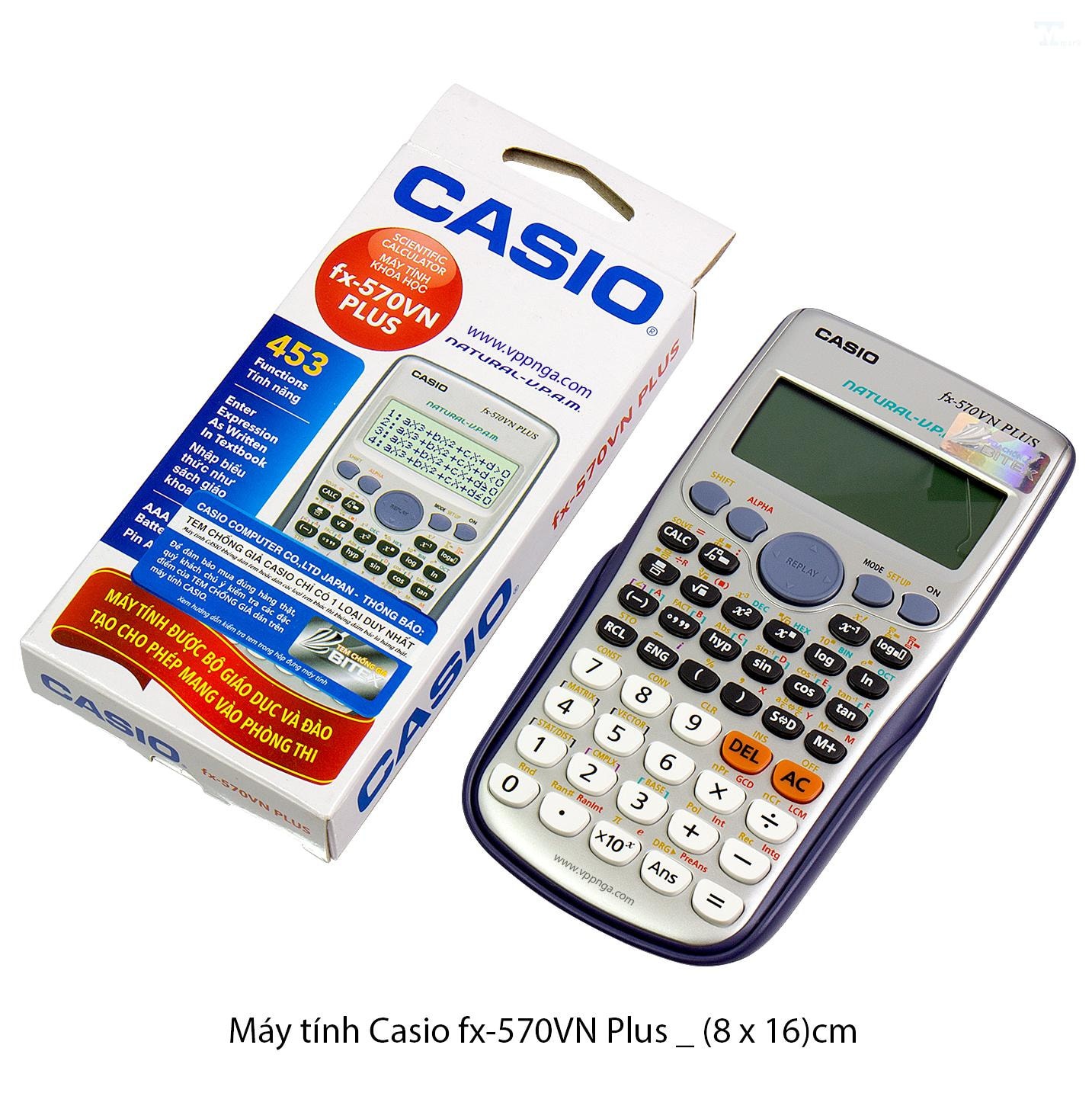 Máy tính casio fx 570vn plus - Máy tính bỏ túi được ưa chuộng hiện nay