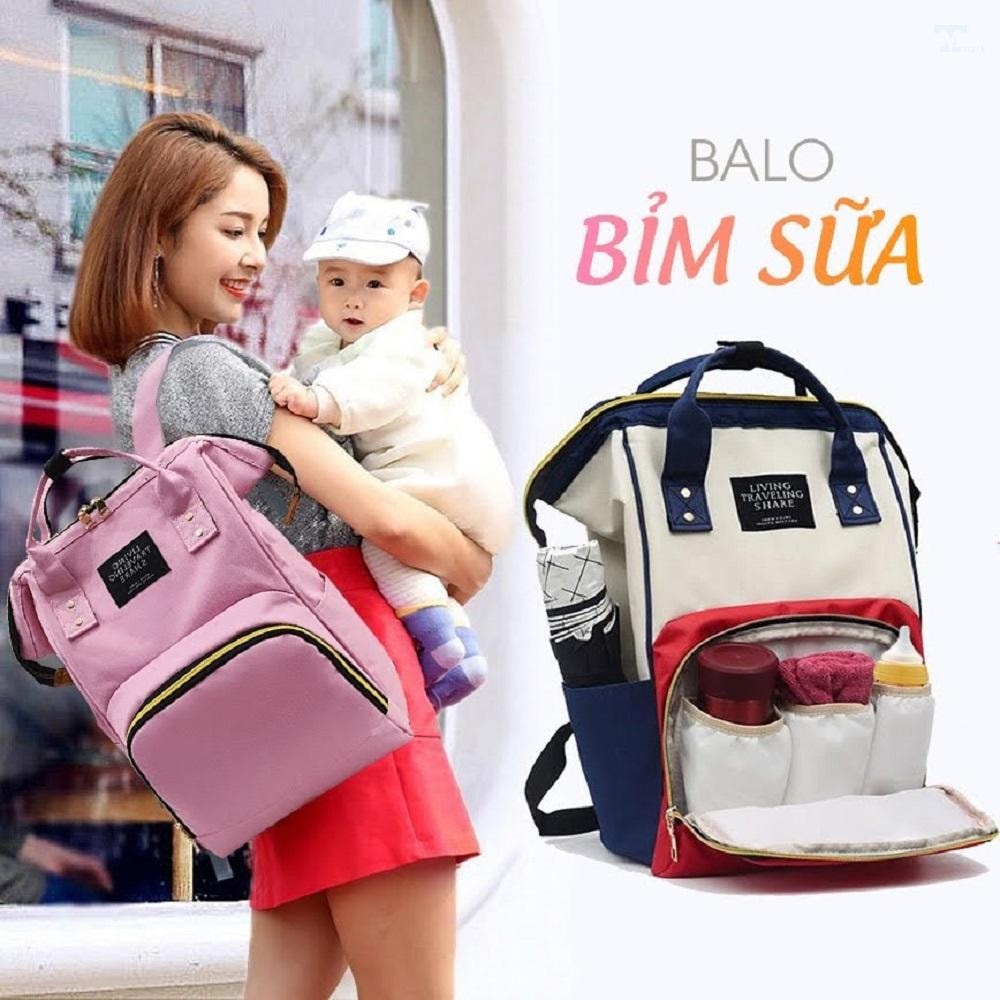 Balo bỉm sữa - Người bạn đồng hành của mẹ bỉm sữa