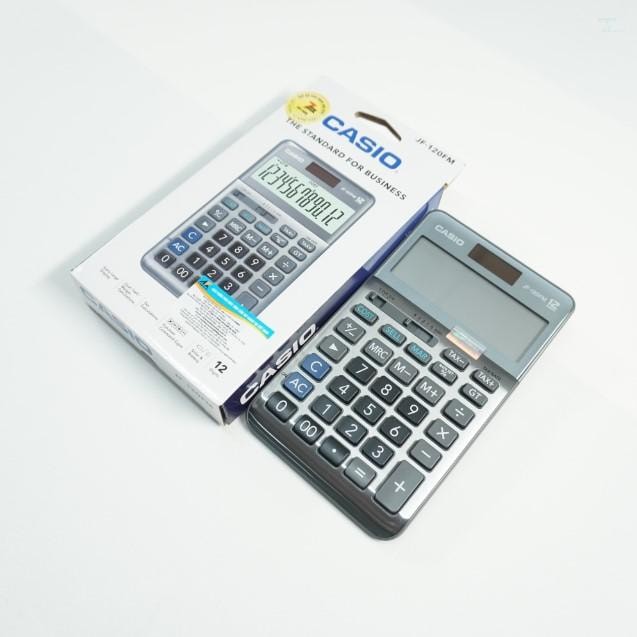 Máy tính Casio DF 120FM - Thiết bị hỗ trợ học tập và làm việc hiệu quả