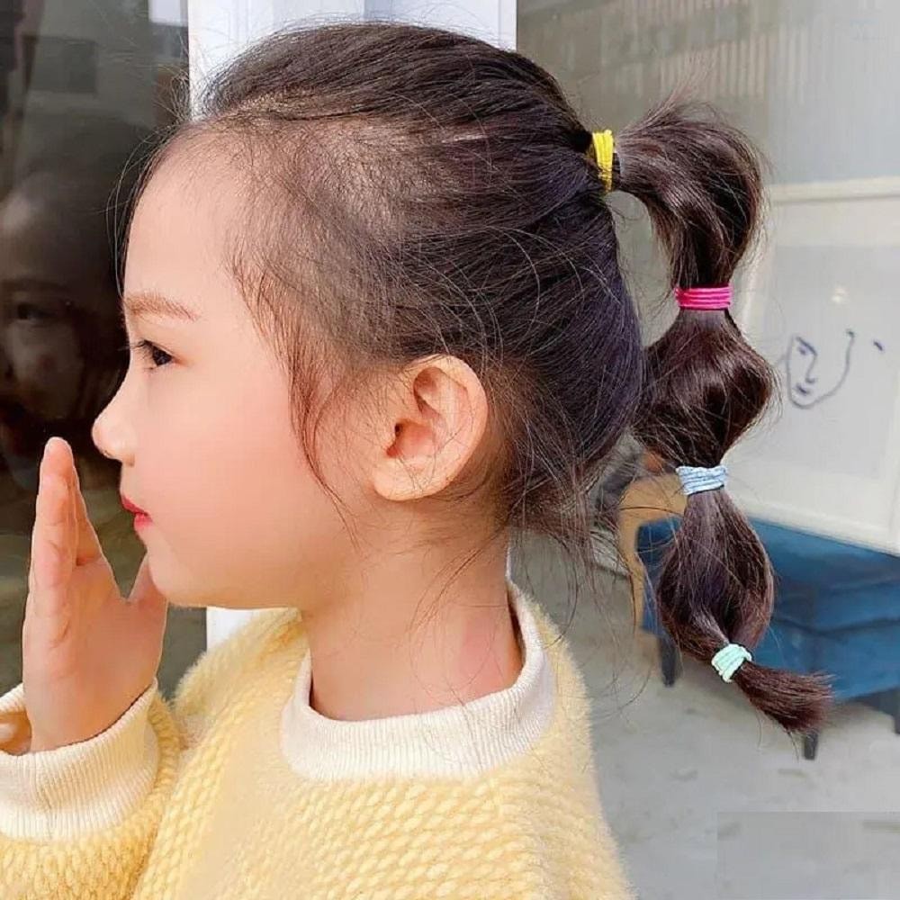 Các kiểu cột tóc cho bé gái đẹp và dễ thực hiện