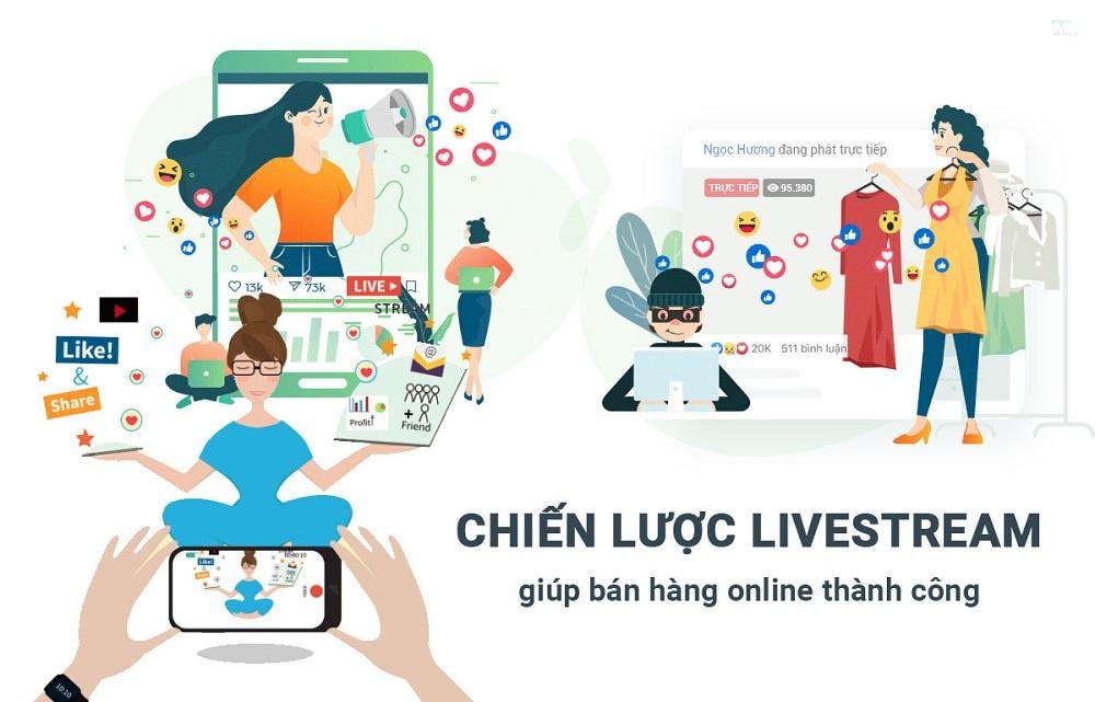Bán hàng livestream: Cách thu hút khách hàng và tăng doanh số
