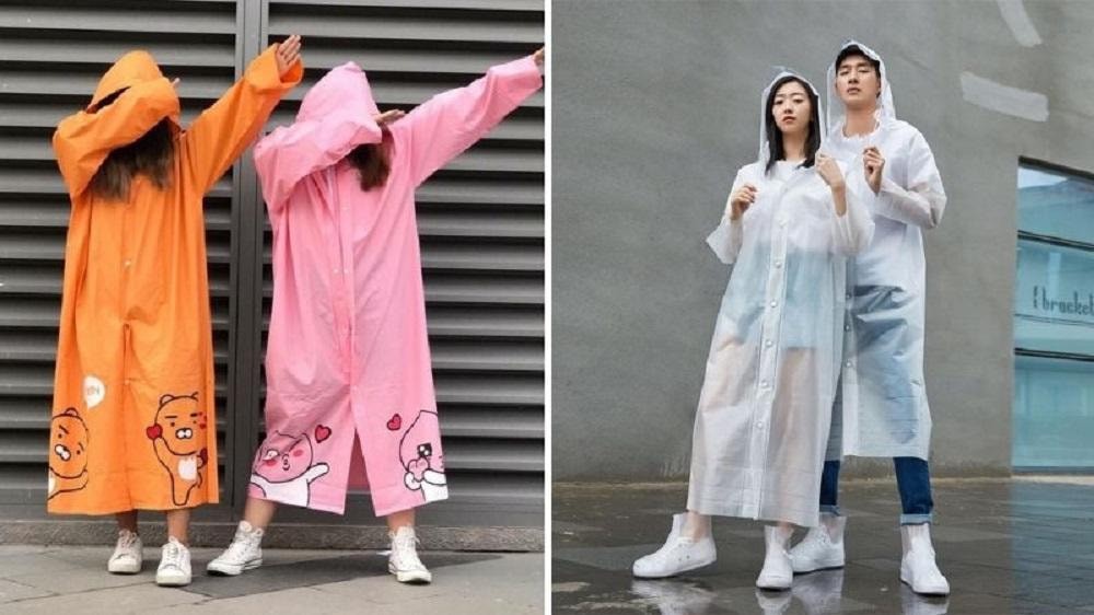 Các loại áo mưa trên thị trường hiện nay