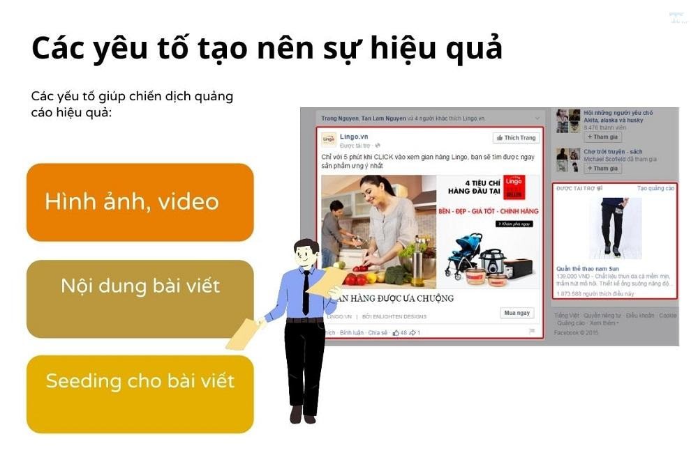 Cách tạo các bài quảng cáo hay trên Facebook thu hút khách hàng