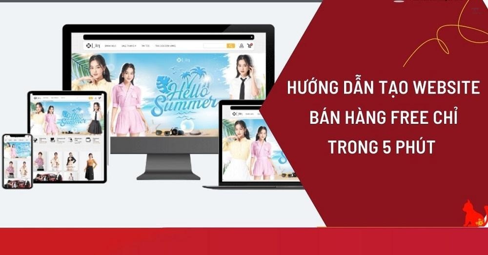 Có thể tạo web bán hàng online miễn phí mà vẫn chuyên nghiệp không?