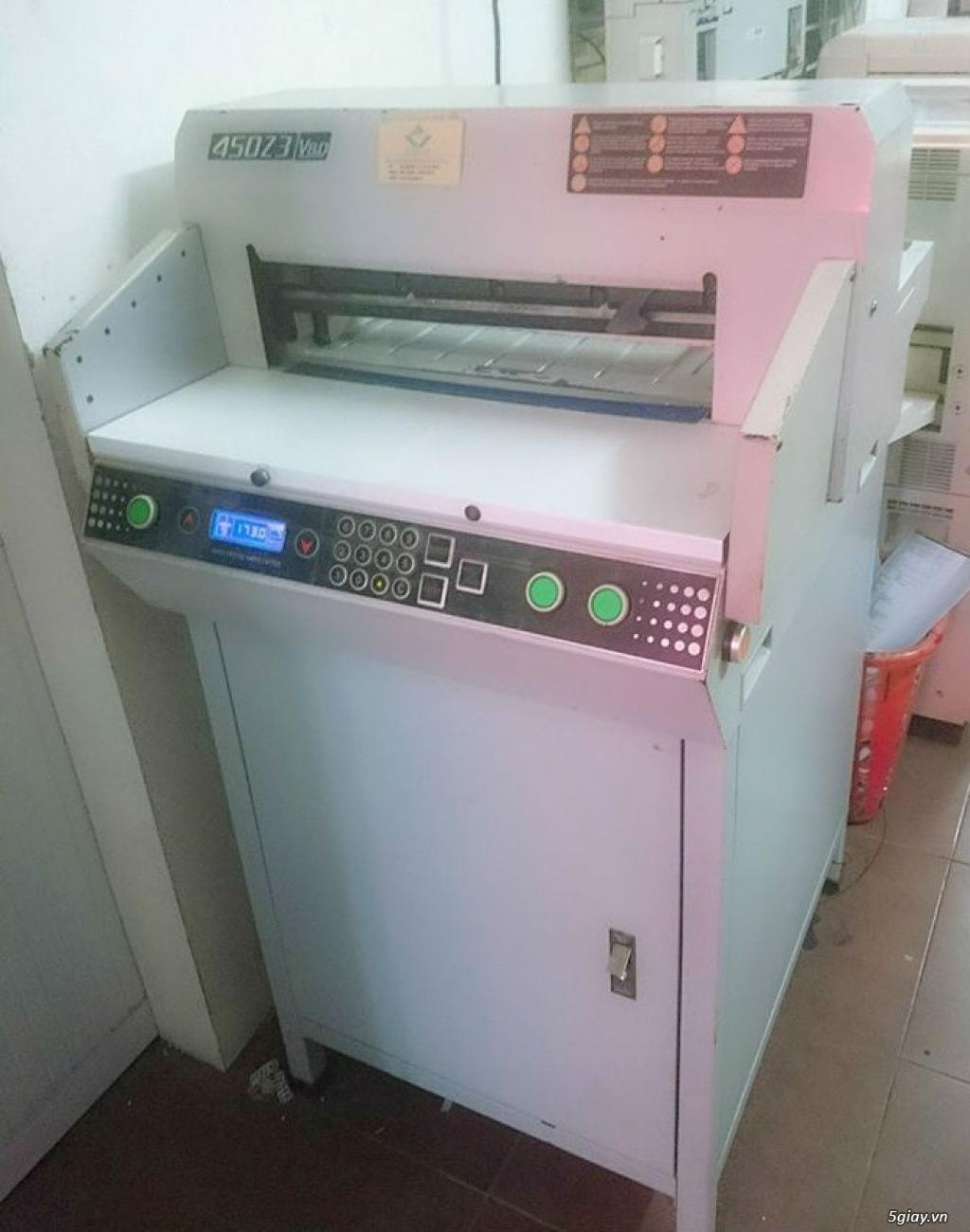 Thanh lý máy xén giấy cũ - Lợi ích khi chọn nơi thu mua chuyên nghiệp