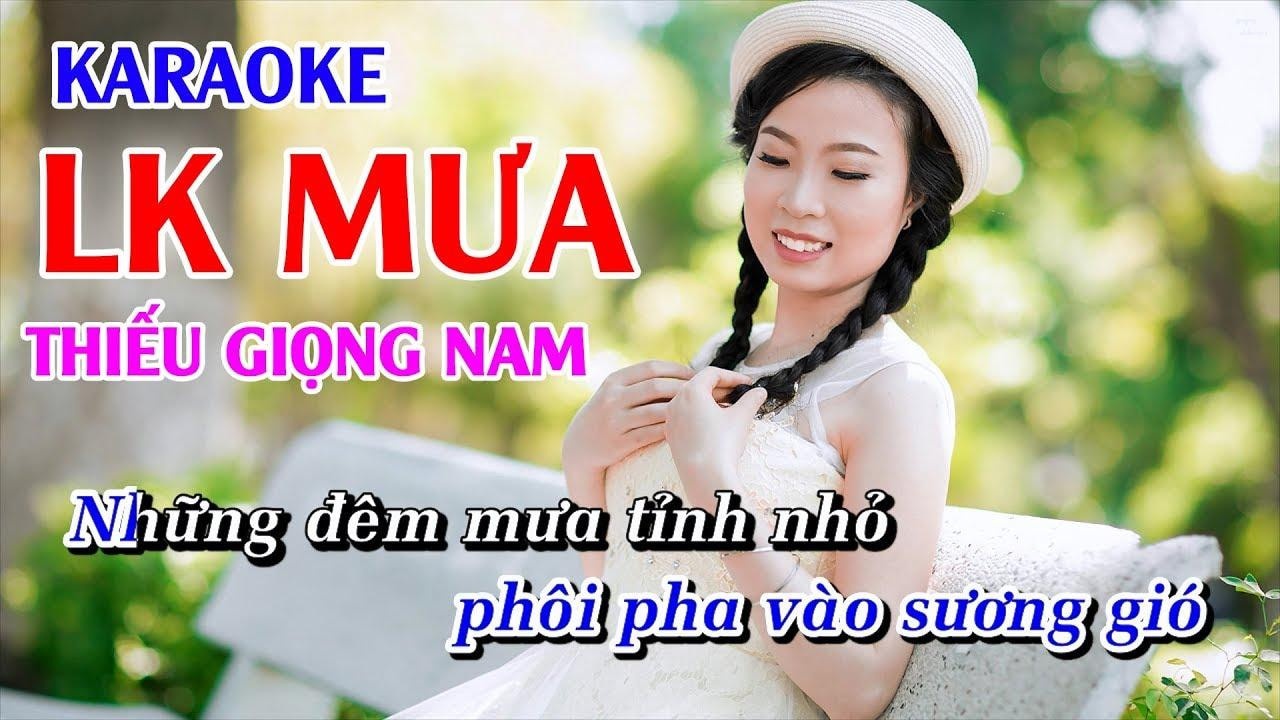 Danh sách các bài hát karaoke thiếu giọng nam mới nhất