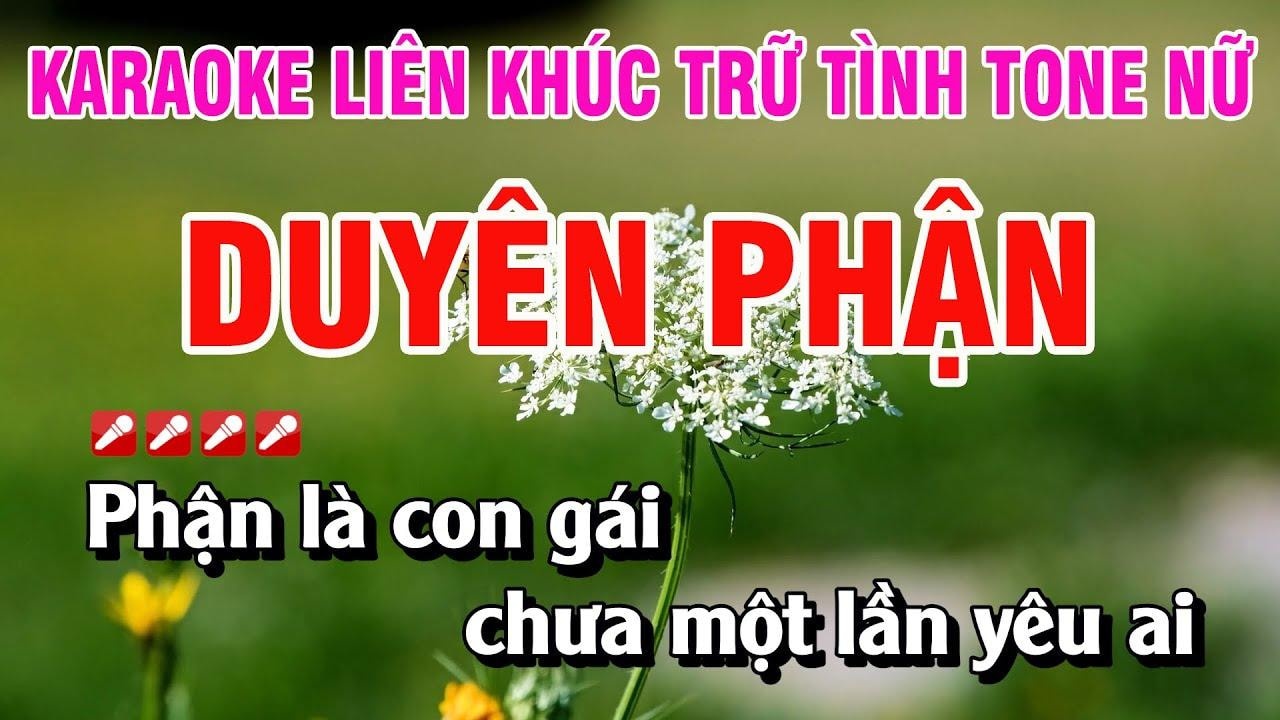 Những bài hát Karaoke Nhạc Trữ Tình nào đang phổ biến hiện nay?