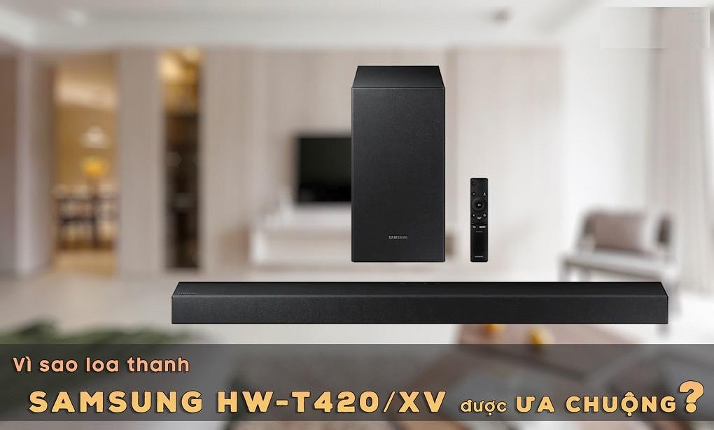 Loa Thanh Samsung HW-T420 - Âm thanh chất lượng cao