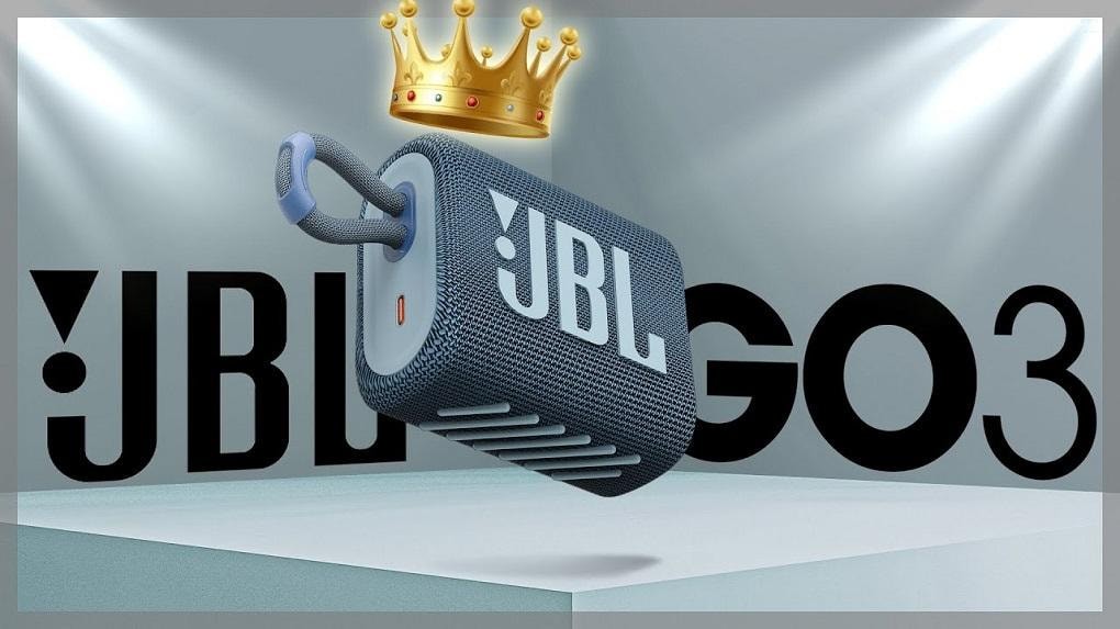 Loa JBL GO 3 - Âm thanh chất lượng cao trong thiết kế nhỏ gọn