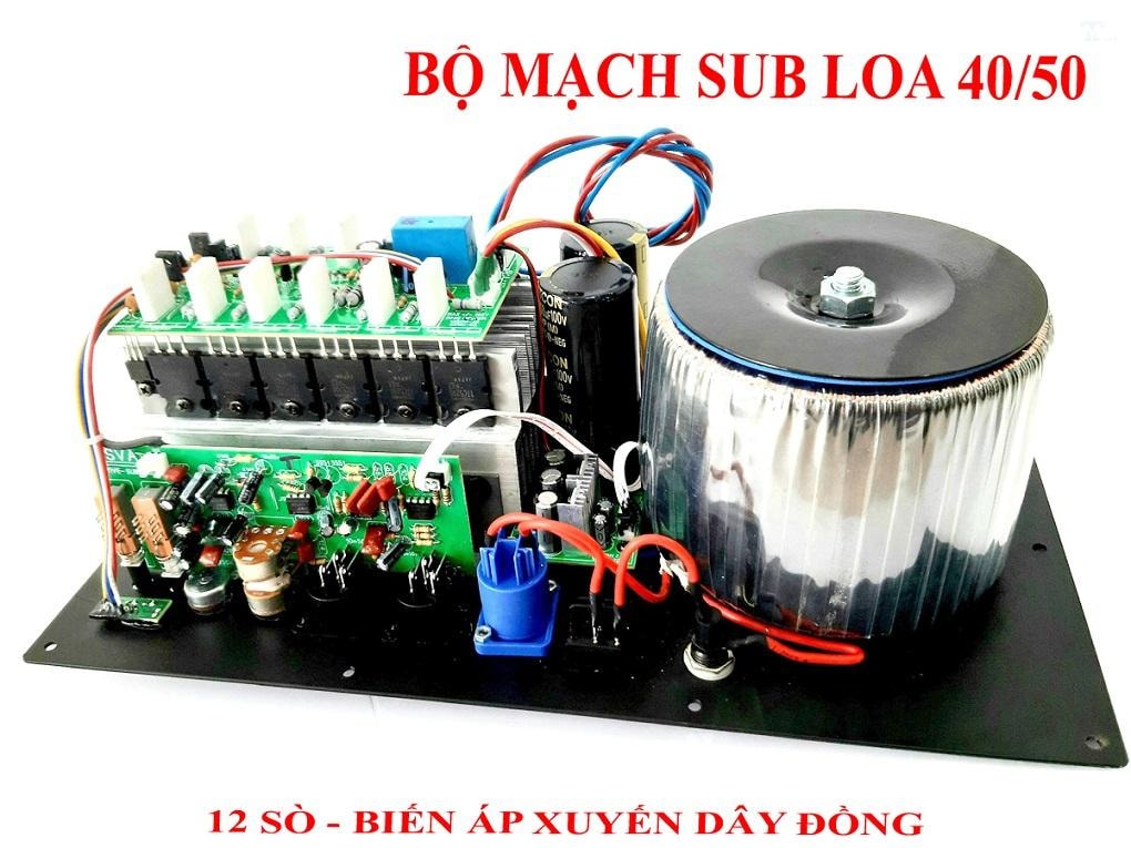 Mạch loa sub - Phân tích cấu tạo, nguyên lý hoạt động