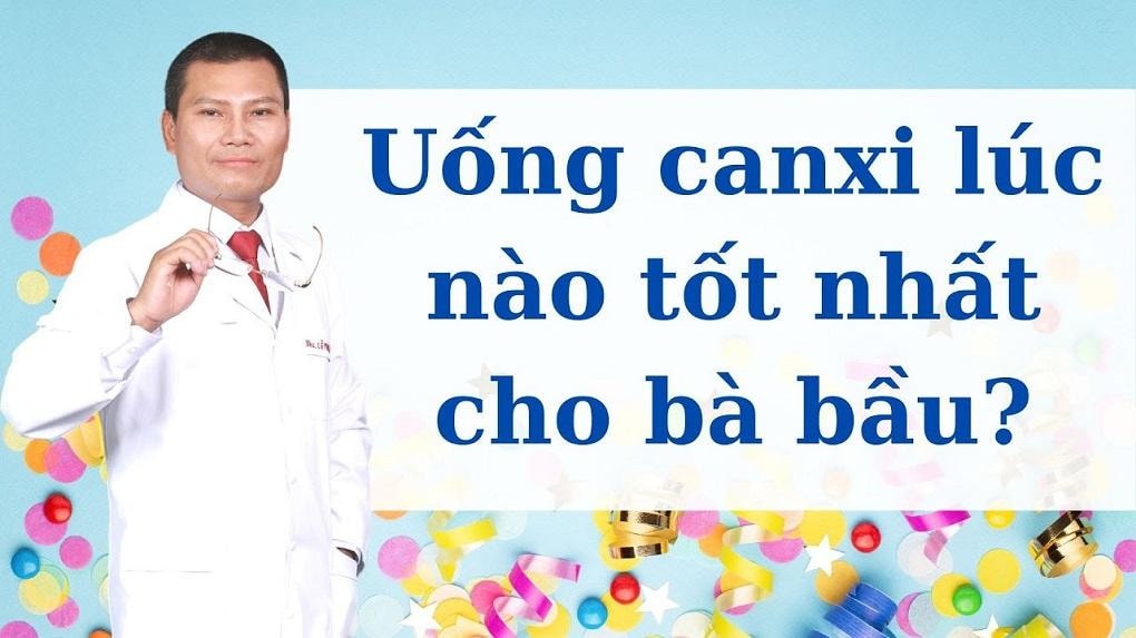 Uống canxi lúc nào tốt nhất cho bà bầu - Tư vấn chuyên gia | Tmark
