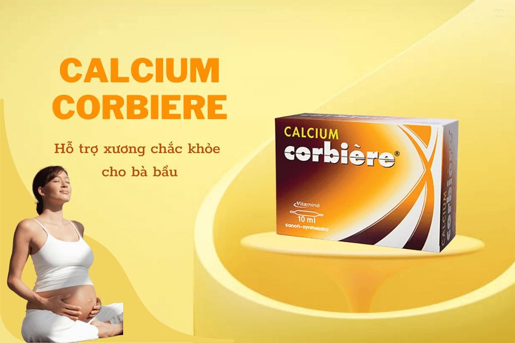 Calcium Corbiere cho bà bầu: Thành phần, tác dụng và lợi ích | TMark