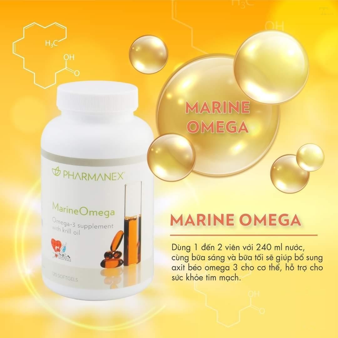 Marine Omega 3 Nuskin - Hỗ trợ sức khỏe tim mạch hiệu quả