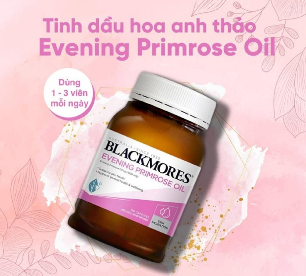Blackmores Evening Primrose Oil - Hỗ trợ sức khỏe da, cân bằng hormone