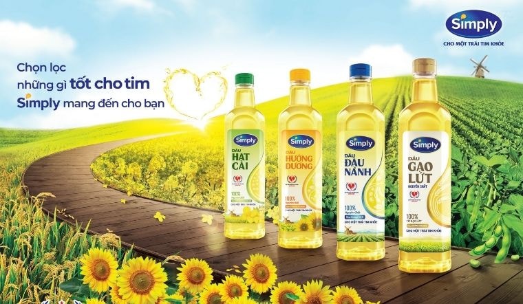 Dầu ăn Simply - Sự lựa chọn hoàn hảo cho sức khỏe và ẩm thực