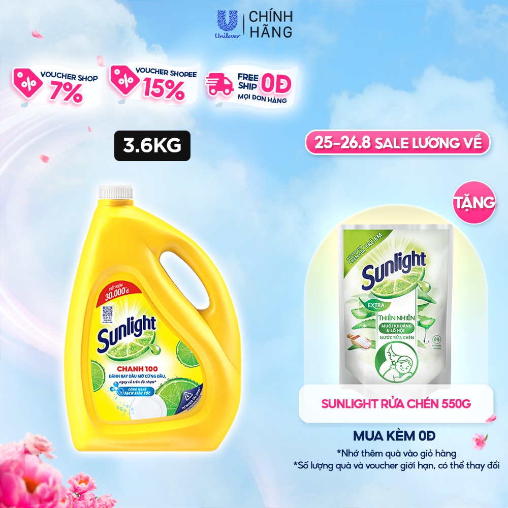 Nước rửa chén Sunlight - Đánh bật vấn đề, phân tích chi tiết và dẫn chứng