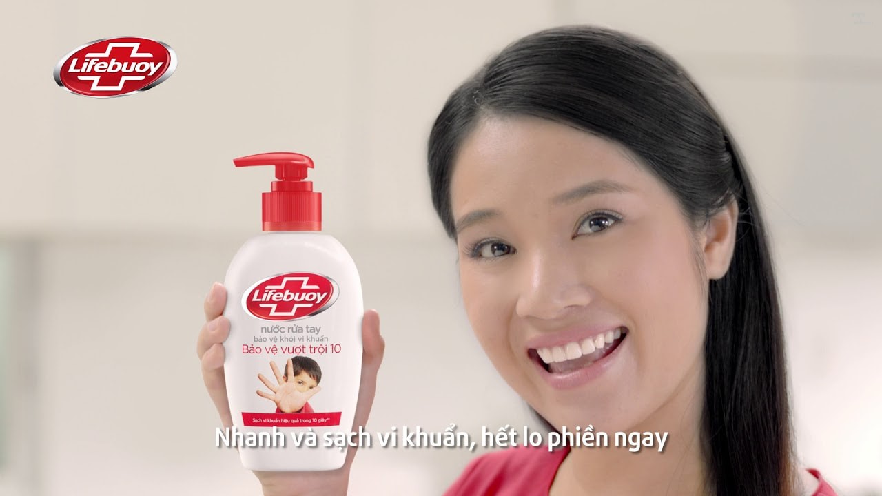 Nước rửa tay Lifebuoy - Đánh thức sự an tâm về sức khỏe
