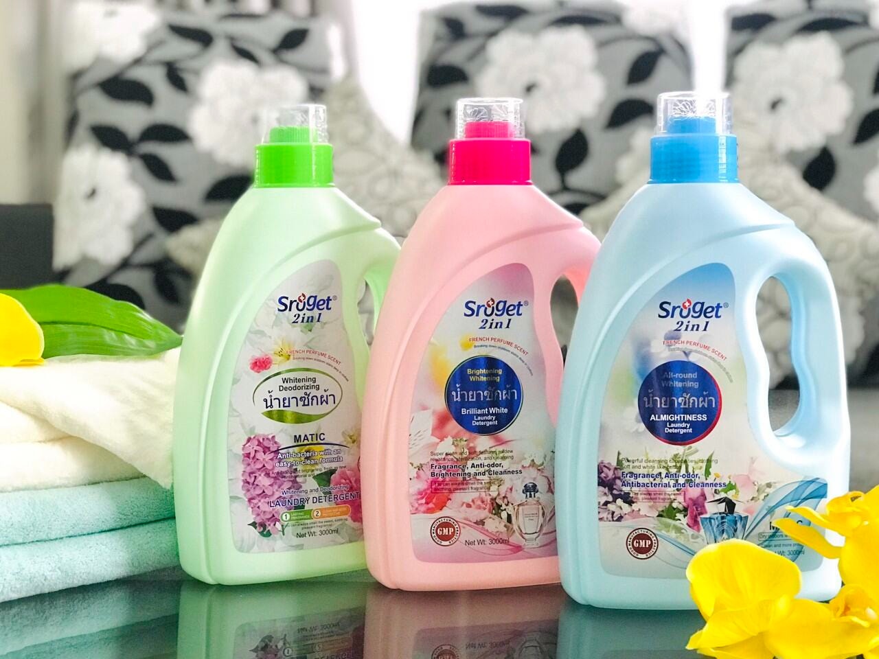Nước giặt Thái Lan - Sản phẩm tiêu dùng phổ biến tại Việt Nam