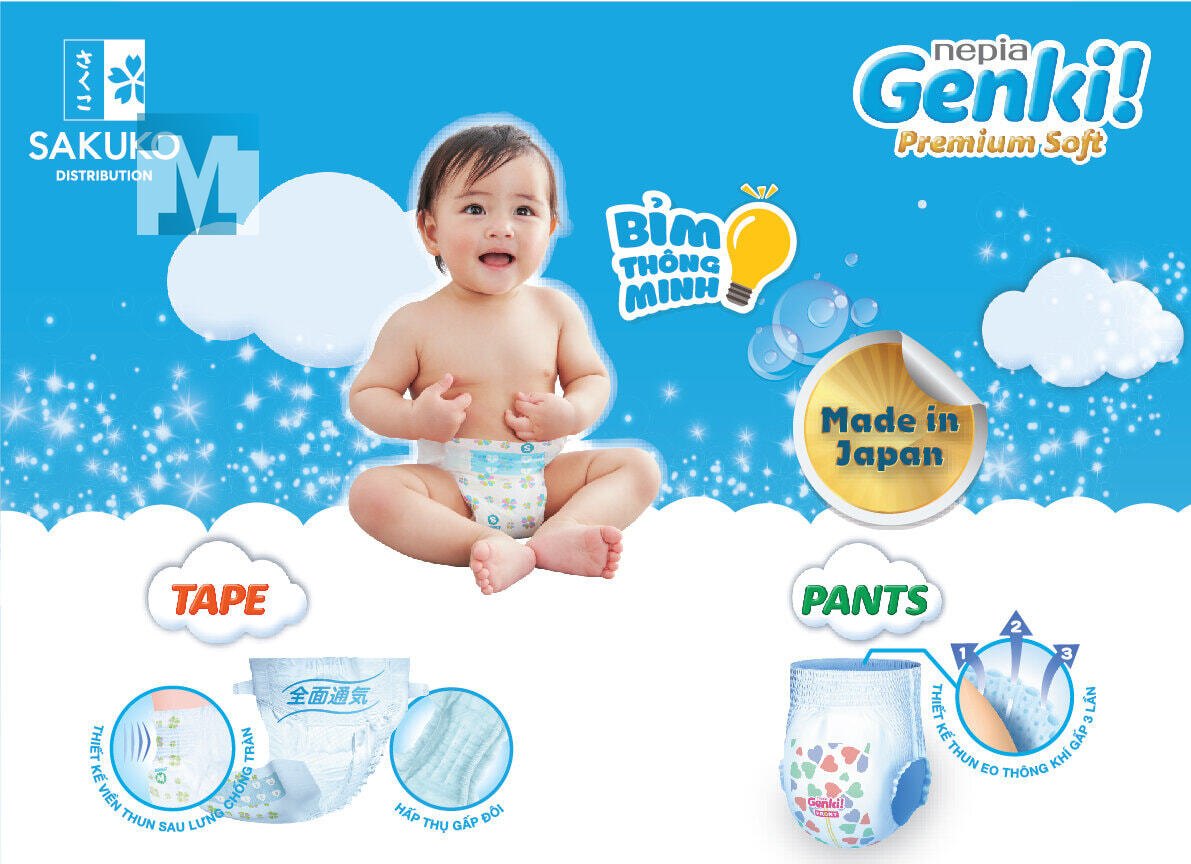 Khám phá lý do tại sao bỉm Nhật lại là sự lựa chọn hàng đầu cho trẻ sơ sinh