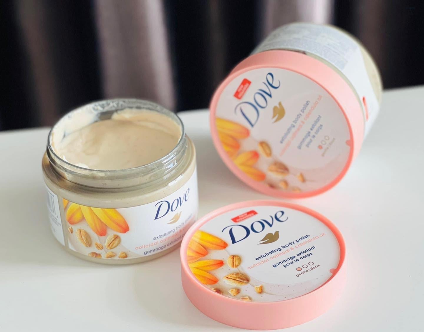 Tẩy da chết Dove - Giải pháp hoàn hảo cho làn da tươi mới