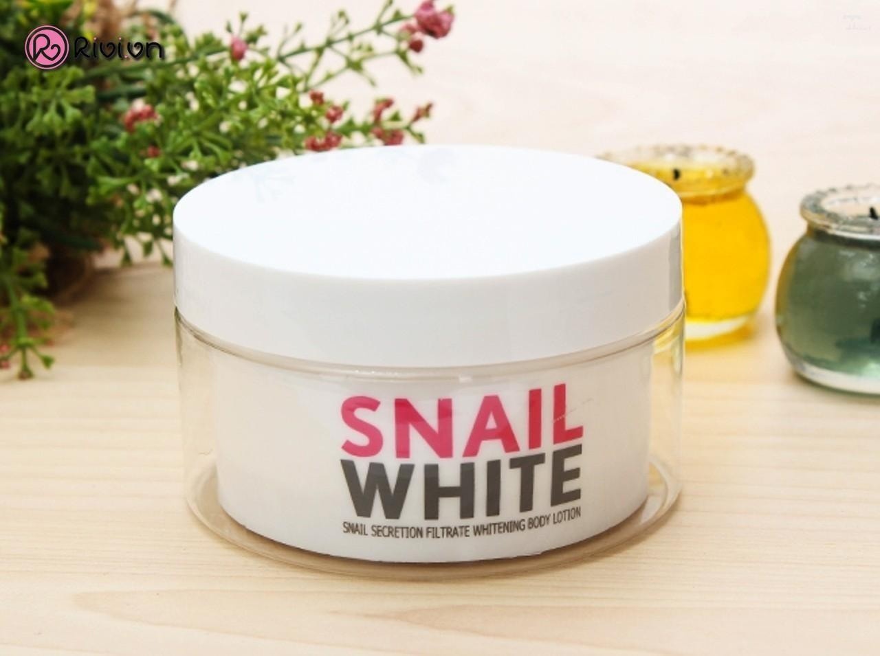 Kem trắng da mặt Thái Lan Snail White có tốt không? Review chi tiết