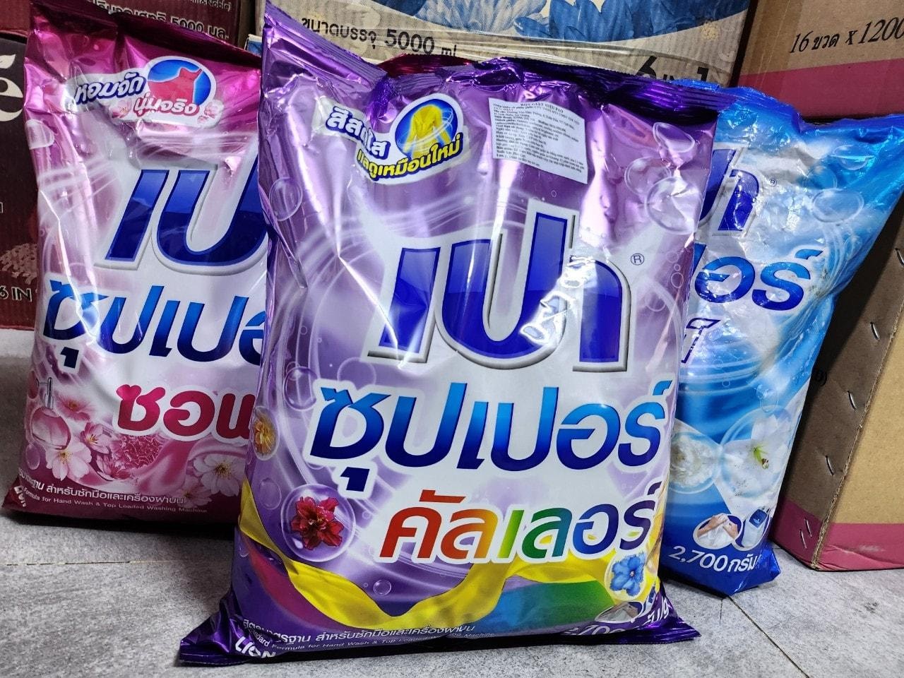 Bột Giặt Thái Lan - Lựa Chọn Hoàn Hảo Cho Quần Áo Sạch Bong