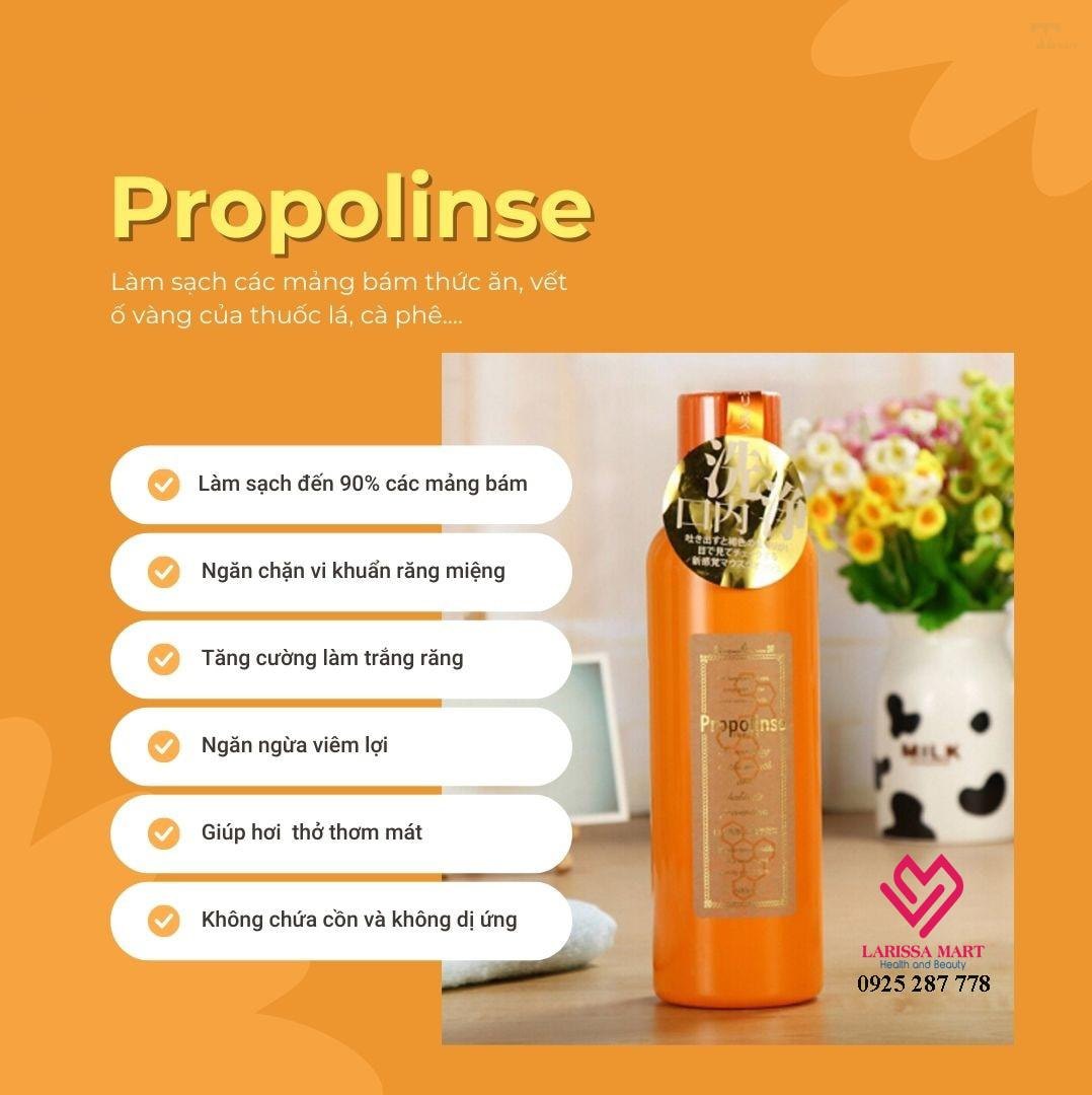 Khám phá Sự Thật về Nước Súc Miệng Nhật Bản Propolinse - Công Thức Vượt Trội Cho Sức Khỏe Răng Miệng