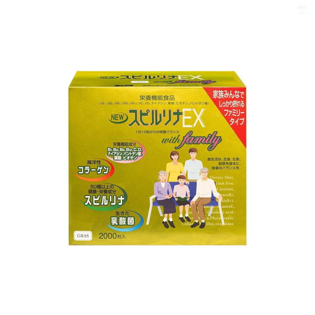 Khám phá sức mạnh diệu kỳ của tảo vàng Nhật Bản Spirulina EX