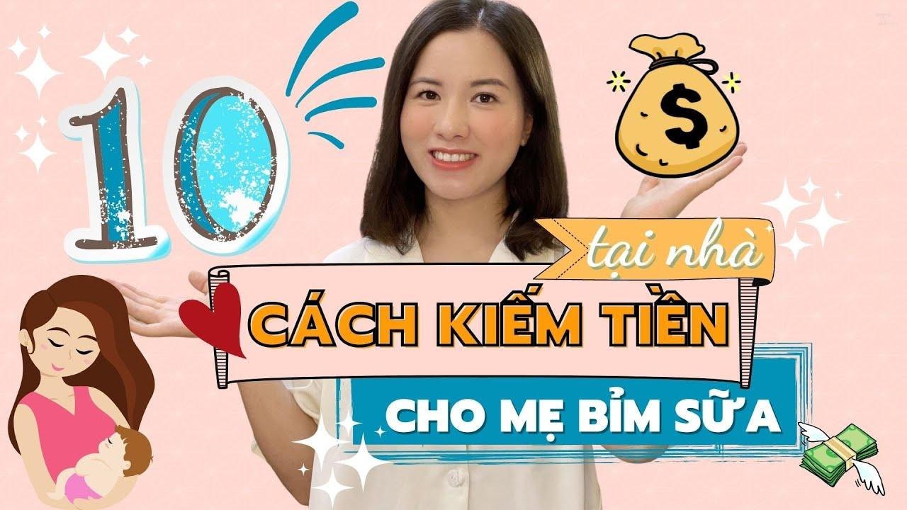 Các app kiếm tiền online dành cho mẹ bỉm sữa không cần vốn