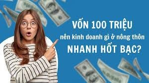 Vốn 100 Triệu - Kinh Doanh Gì Để Sinh Lời Hiệu Quả?