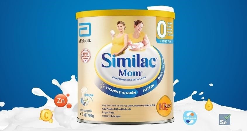 Sữa Bầu Similac Mom: Lựa Chọn Dinh Dưỡng Tối Ưu Cho Mẹ Bầu